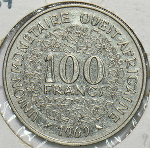 West African States 1969 100 Francs 152623 combine shipping
