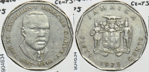 Jamaica 1975 50 Cents 904634 combine shipping