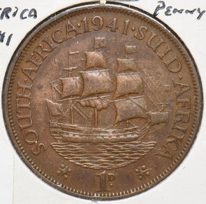 South Africa 1941 Penny  191784 combine shipping