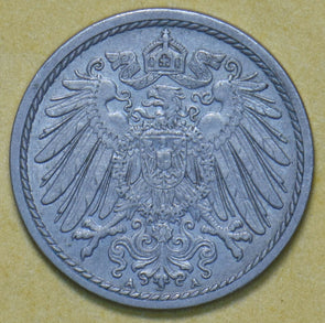 Germany 1902 5 Pfennig 191961 combine shipping