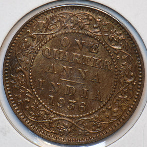 India British 1936 1/4 Anna 902462 combine shipping