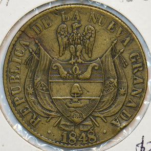 Colombia 1848 10 Reales Token C0403 combine shipping