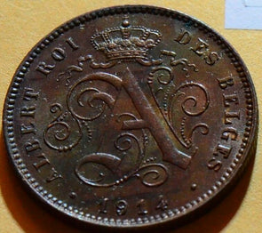 Belgium Y-23 1714 2 Cents B0024 combine shipping