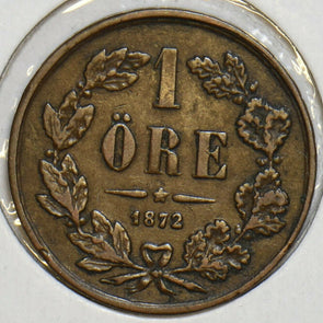 Sweden 1872 Ore 297941 combine shipping