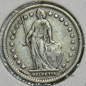 Switzerland 1907 Franc 153173 combine shipping