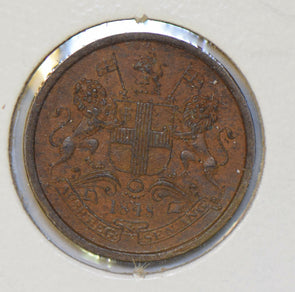 British India 1848 1/12 Anna east india company I0363 combine shipping