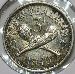 New Zealand 1940 3 Pence 152400 combine shipping