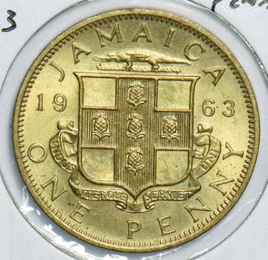 Jamaica 1963 Penny 299142 combine shipping