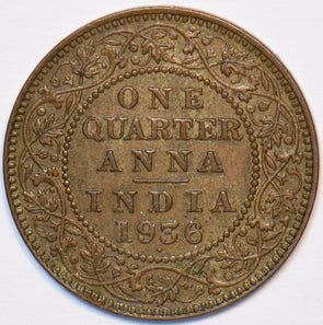 British India 1936 1/4 Anna 194550 combine shipping