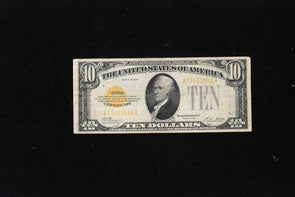 US 1928 $10 Fine Gold Certificates RC0692 combine shipping