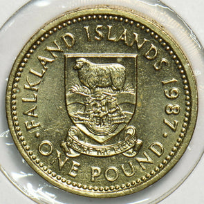 Falkland Islands 1987 Pound 0 904410 combine shipping