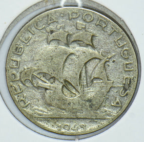 Portugal 1948 2 1/2 Escudos 191611 combine shipping