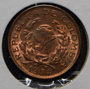 Colombia 1974 5 Centavos  290314 combine shipping