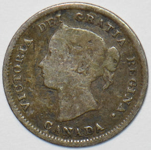 Canada 1885 5 Cents 151445 combine shipping