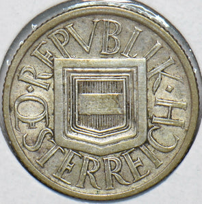 Austria 1926 1/2 Schilling 150776 combine shipping