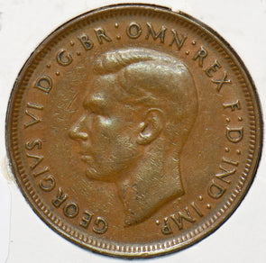 Australia 1948 Penny Kangaroo animal 192766 combine shipping
