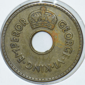 Fiji 1943 Penny Emu 191413 combine shipping
