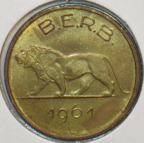 Burundi 1961 Franc Lion animal Rwanda and Burundi 297456 combine shipping