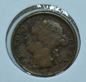 Straits Settlements 1889 Queen Victoria 1/4 Cents 291091 combine shipping