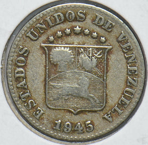 Venezuela 1945 5 Centimos Horse animal 192103 combine shipping