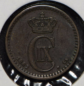 Denmark 1882 Ore Dolphin animal  901511 combine shipping