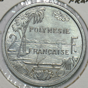 French Polynesia 1965 2 Francs 196906 combine shipping