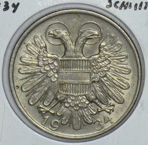 Austria 1934 Schilling Eagles animal 191581 combine shipping