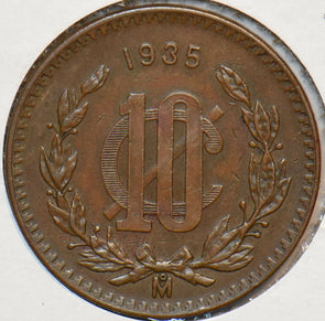 Mexico 1935 10 Centavos Eagle with Snake animal 240314 combine shipping