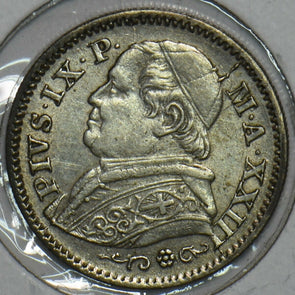 Vatican 1868 10 Soldi 296944 combine shipping