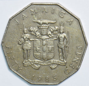 Jamaica 1985 50 Cents 904701 combine shipping