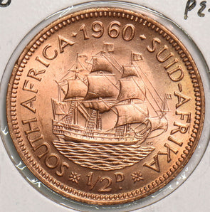 South Africa 1960 1/2 Penny 299381 combine shipping
