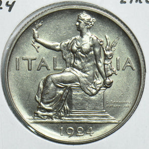 Italy 1924 Lira 198153 combine shipping
