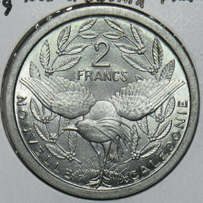French New Caledonia 1949 2 Francs Bird animal 297737 combine shipping