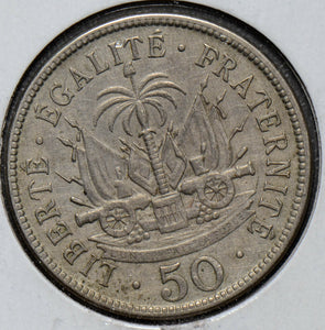 Haiti 1908  50 Centimes  H0037 combine shipping