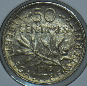 France 1918 50 Centimes 290778 combine shipping