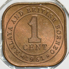 Malaya and British Borneo 1961 Cent 0 240803 combine shipping