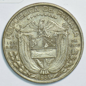 Panama 1953 1/2 Balboa 0 240941 combine shipping