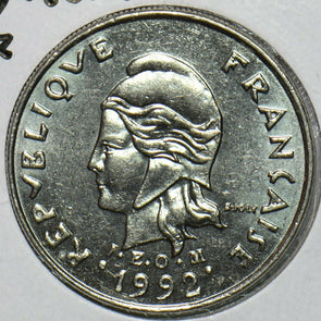 French Polynesia 1992 10 Francs 196974 combine shipping