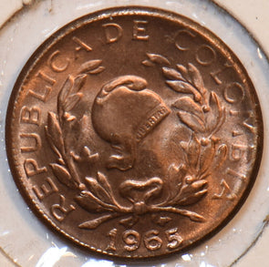Colombia 1965 Centavo 196131 combine shipping