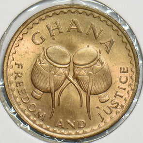 Ghana 1967 1/2 Pesewa 0 197753 combine shipping