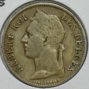 Belgium Congo 1925 50 Centimes 151971 combine shipping
