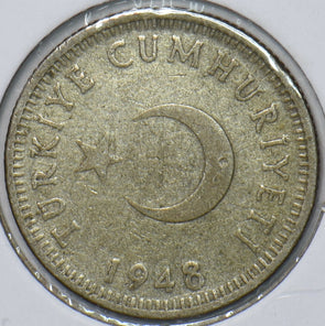 Turkey 1948 50 Kurus 902777 combine shipping