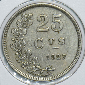 Luxembourg 1927 25 Centimes 198756 combine shipping