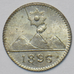 Guatemala 1896 1/4 Real 295288 combine shipping