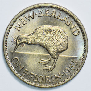 New Zealand 1963 Florin Kiwi bird 298851 combine shipping