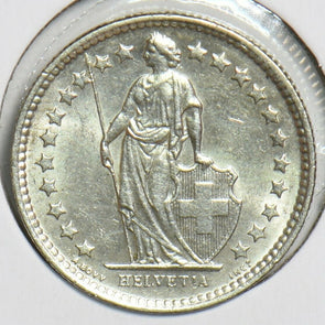 Switzerland 1958 1/2 Franc 240574 combine shipping