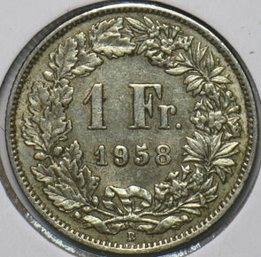 Switzerland 1958 Franc 193851 combine shipping