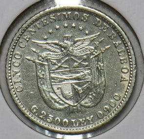 Panama 1904 5 Centesimos P0293 combine shipping