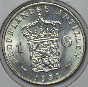 Netherlands 1952 Gulden Lion animal 295172 combine shipping