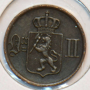 Norway 1876 Ore 490743 combine shipping